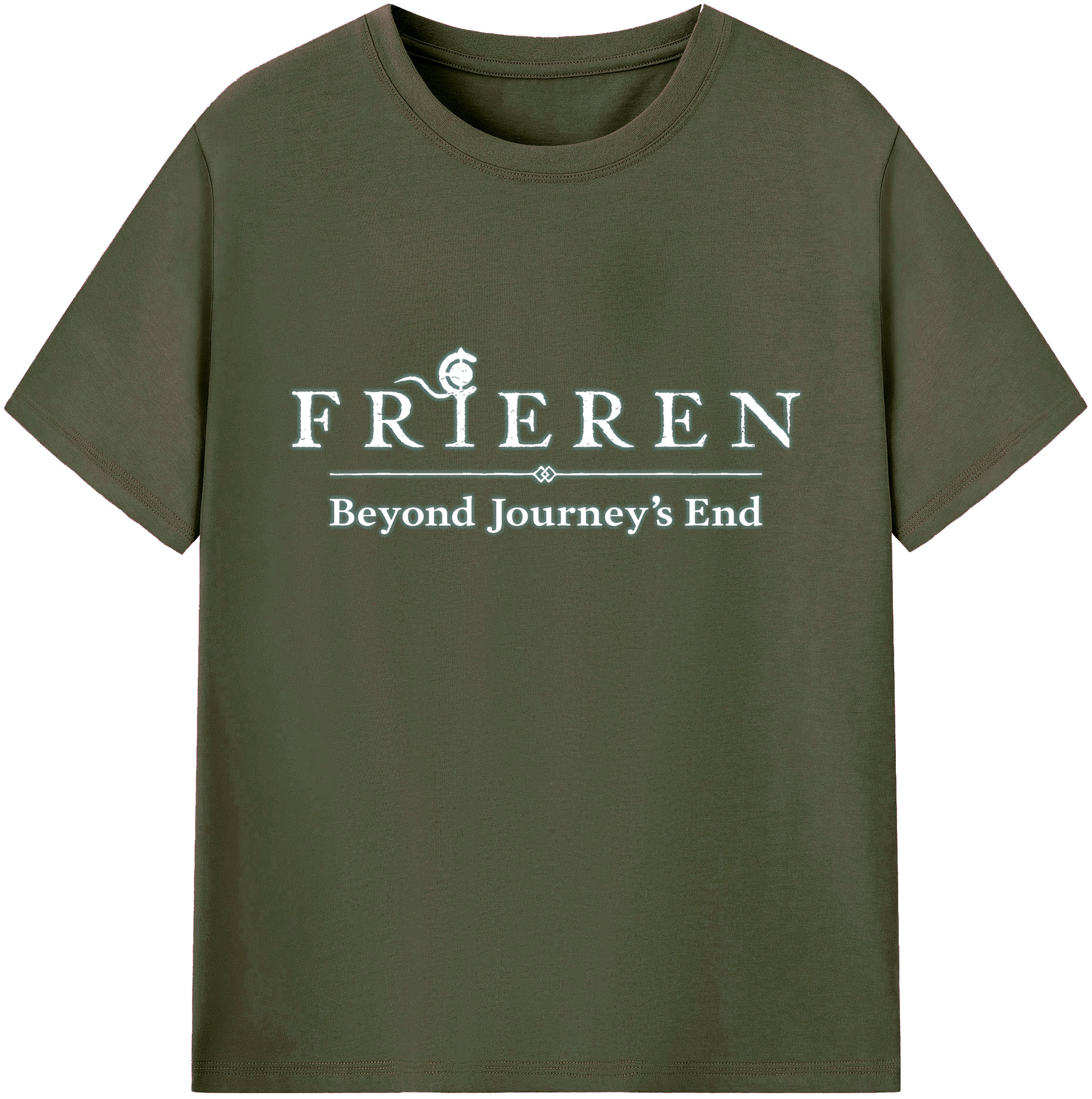 （画像用） 葬送のフリーレン Frieren 綿100％ メンズ半袖Tシャツ｜肌触りやわらか＆通気性
